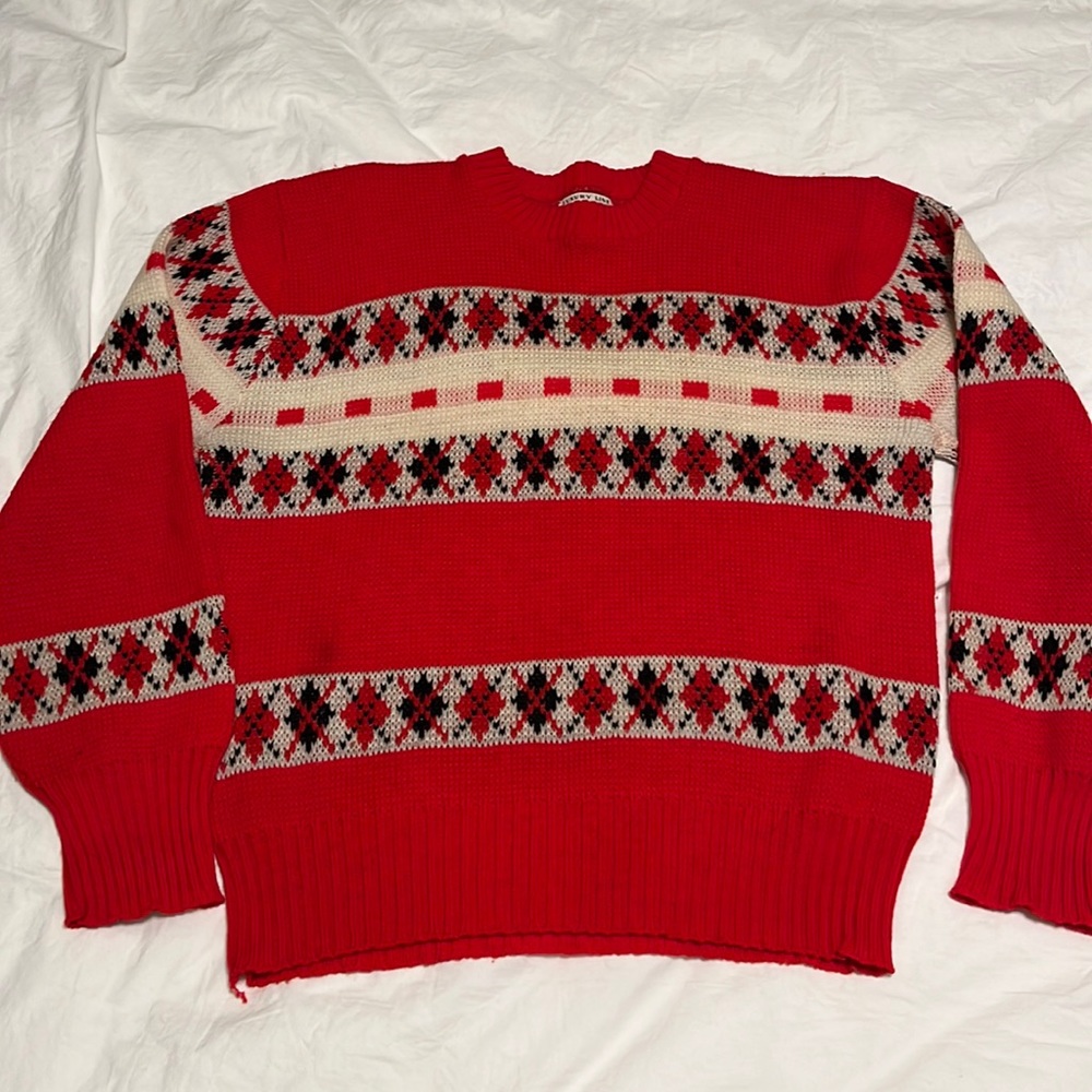 1960’s men’s wool ski sweater